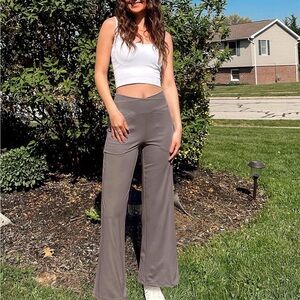 Wide Leg Hi-Rise Yoga pants